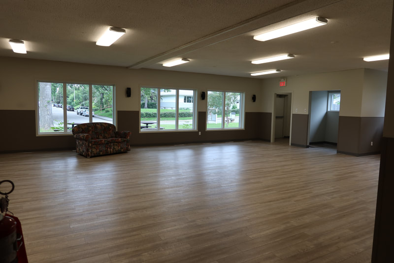 Hall main meeting area