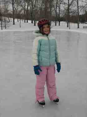 A young skater